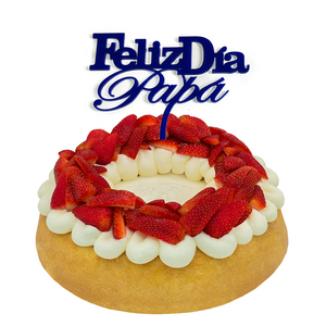 Tres leches de fresas con crema