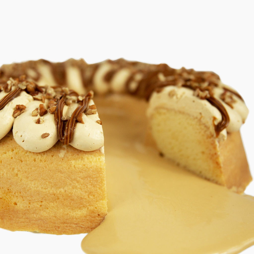 Rosca de tres leches de Cajeta