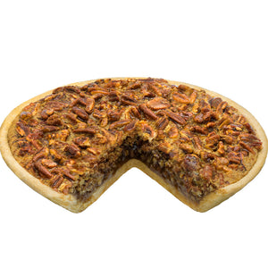 Tarta de nuez navideña